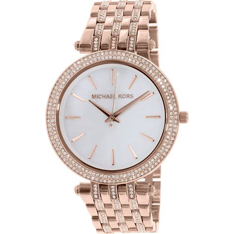 michael kors mk3220 women's watch|Michael Kors Darci Glitz Rose Gold.